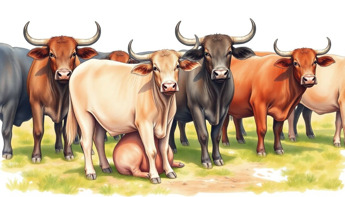 Бизнес-план 01.42.12: Разведение племенного мясного и прочего крупного рогатого скота, включая буйво