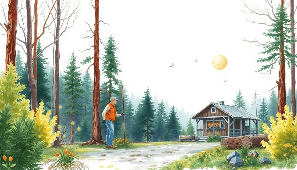 Бизнес-план 02.40: Предоставление услуг в области лесоводства и лесозаготовок