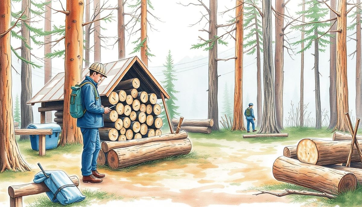 Бизнес-план 02.40.2: Предоставление услуг в области лесозаготовок