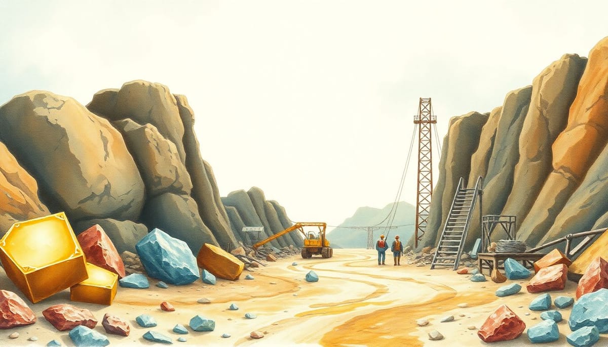 Бизнес-план 07.29.4: Добыча руд и песков драгоценных металлов и руд редких металлов