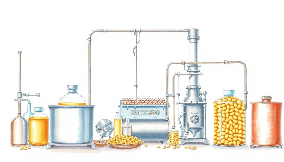 Бизнес-план 10.41.51: Производство рафинированного соевого масла и его фракций