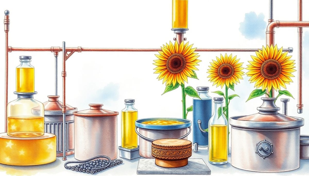 Бизнес-план 10.41.54: Производство рафинированного подсолнечного масла и его фракций