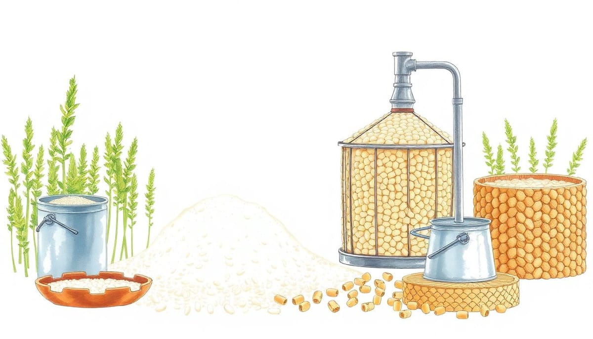 Бизнес-план 10.91.2: Производство муки грубого помола и гранул из люцерны