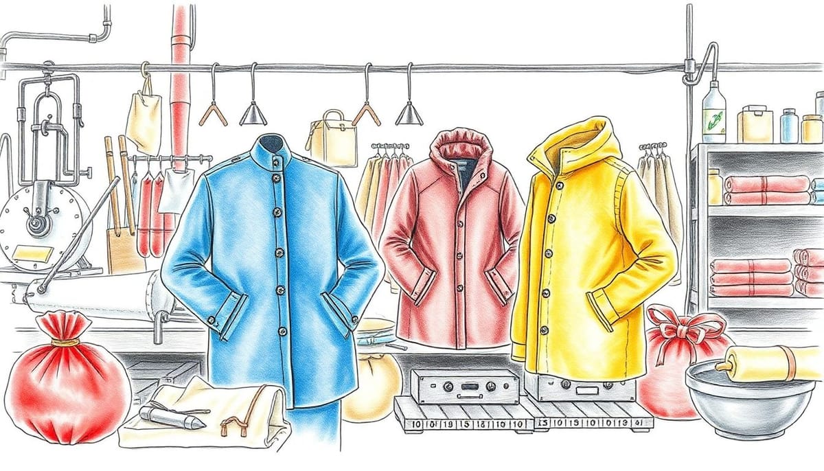 Бизнес-план 14.13.2: Производство верхней одежды из текстильных материалов, кроме трикотажных или вя