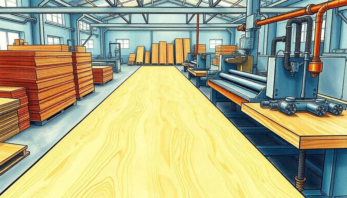 Бизнес-план 16.21.21: Производство листов для облицовки, шпона для фанеры