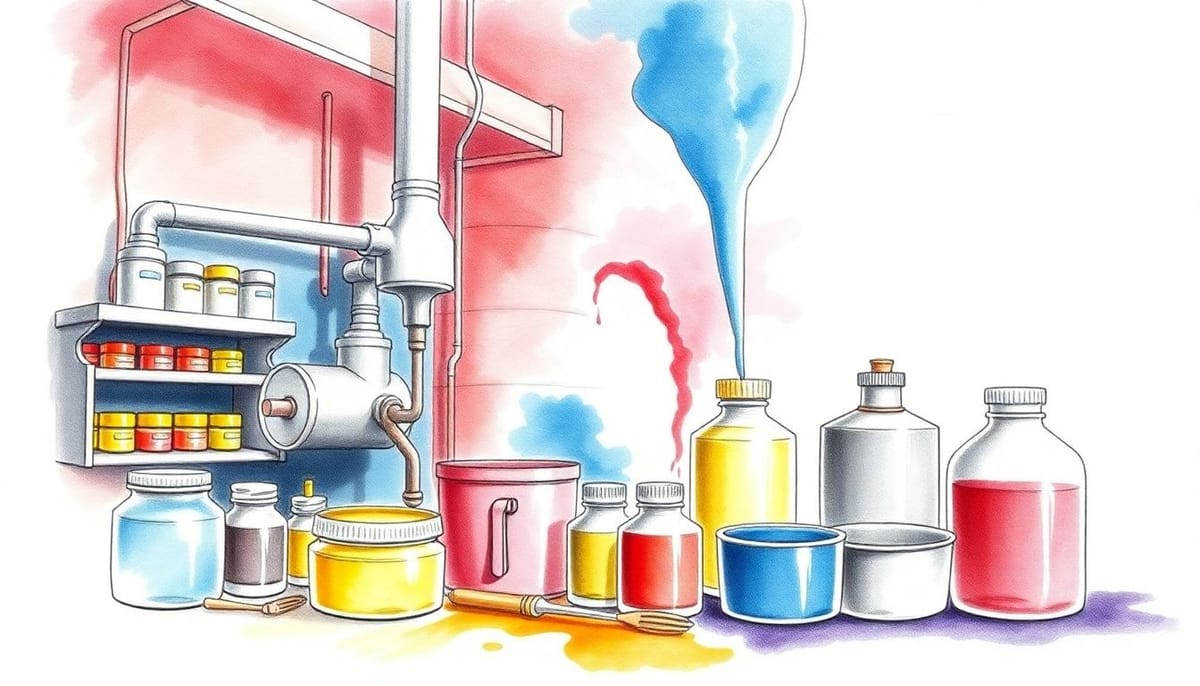 Бизнес-план 20.3: Производство красок, лаков и аналогичных материалов для нанесения покрытий, полигр