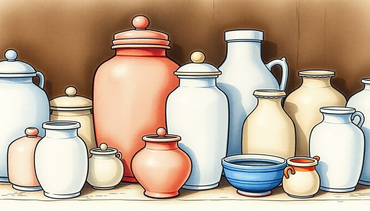 Бизнес-план 23.49.1: Производство керамических горшков, банок, кувшинов и подобных изделий, использу