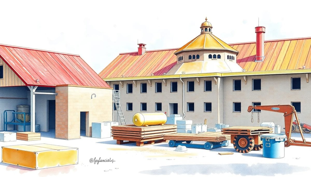 Бизнес-план 23.62: Производство гипсовых изделий для использования в строительстве