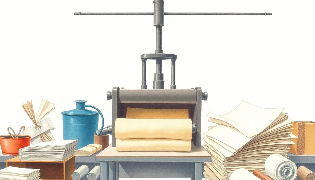 Как я открыл бизнес по производству бумаги из макулатурной массы: шаг за шагом к успеху