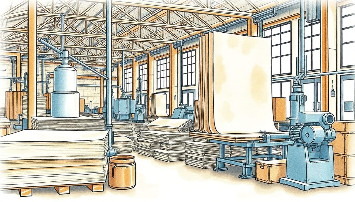 Как я открыл бизнес по производству картона из древесной массы: Путь от идеи до успешного предприятия