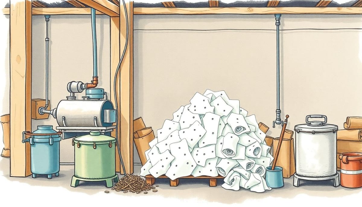 Как я открыл бизнес по производству макулатурной массы и преодолел все трудности