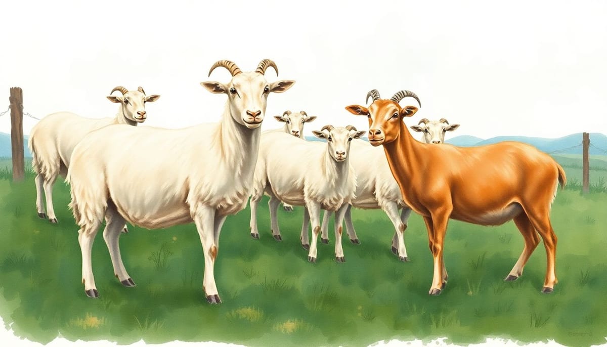 Как я открыл бизнес по разведению овец и коз: путь к успеху и преодоление трудностей