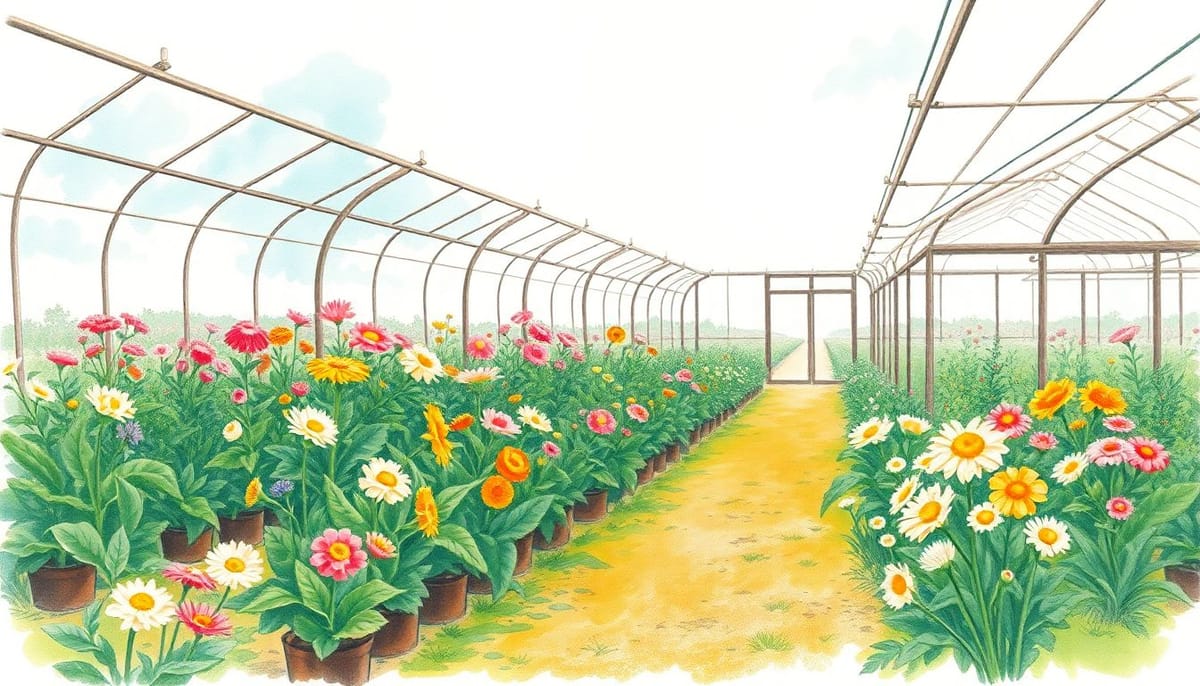 Как я открыл бизнес по выращиванию цветов: от идеи до реализации