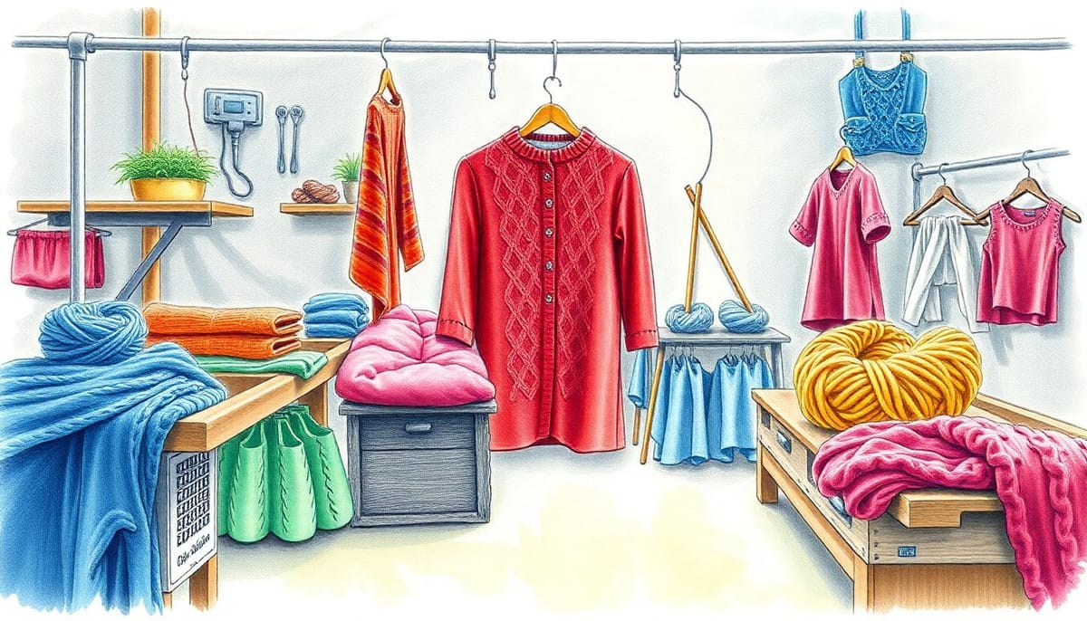 Как я построил бизнес на вязаных трикотажных изделиях: от идеи до реализации