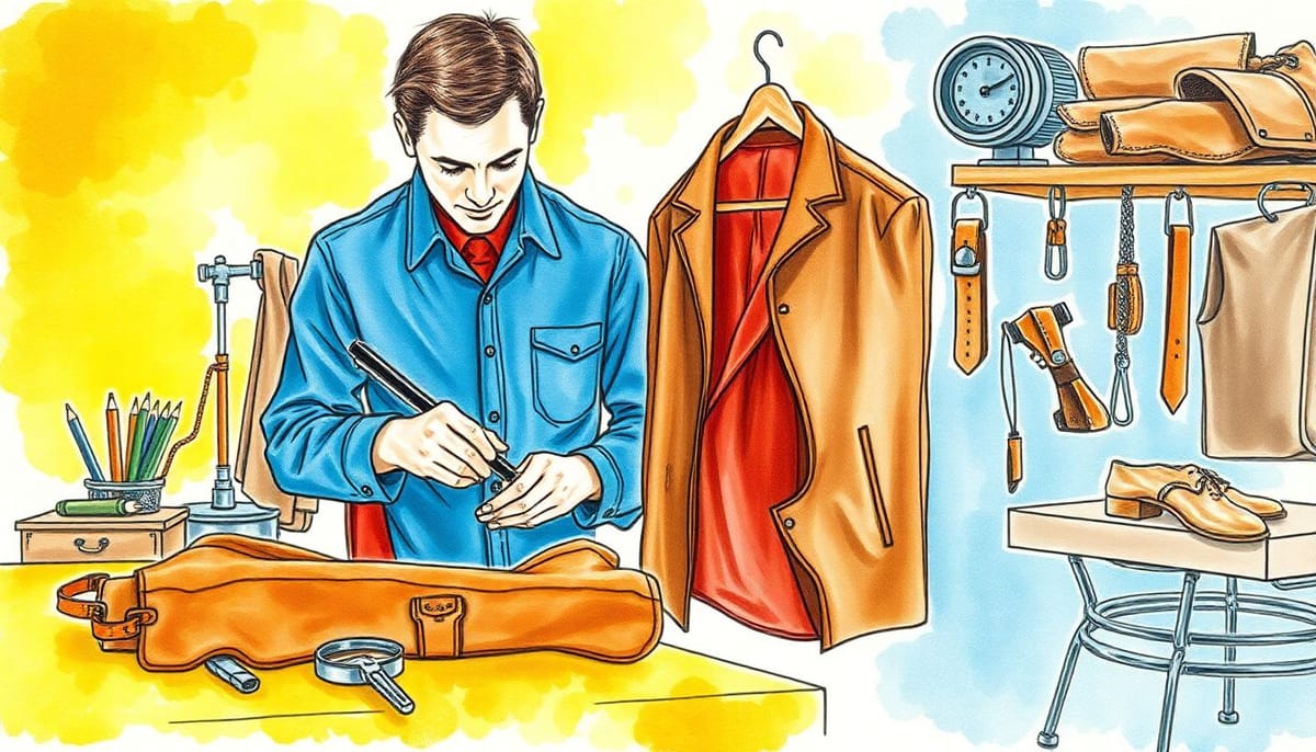 Кожа, шитье и стиль: как я создал бизнес по индивидуальному пошиву одежды