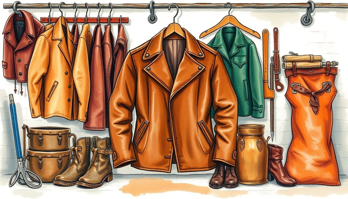 Кожаная мечта: Как я открыл свой бизнес по производству одежды из кожи