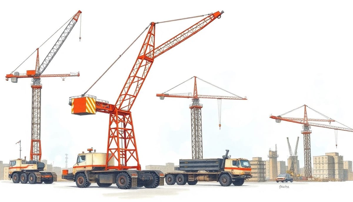 Бизнес-план 28.22.41: Производство подъемных кранов для строительства