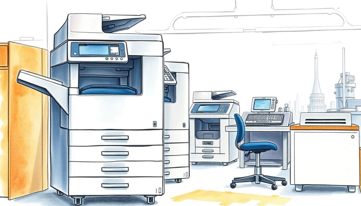 Бизнес-план 28.23.2: Производство фотокопировальных машин, офисных машин для офсетной печати и прочи