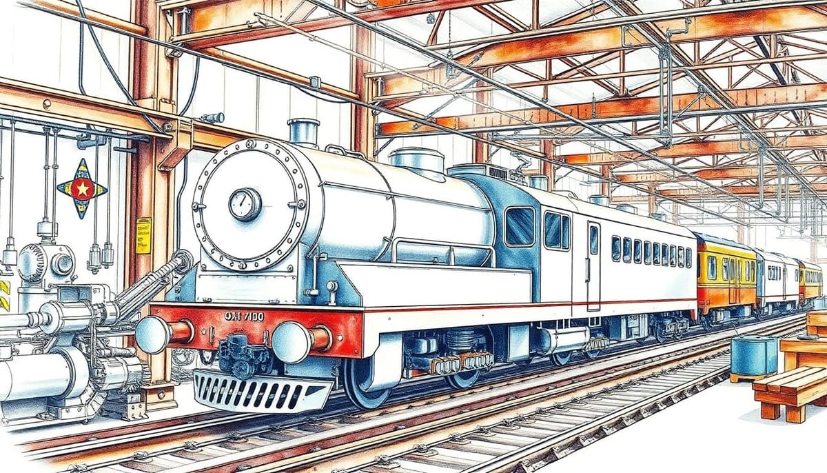 Бизнес-план 30.20.4: Производство частей железнодорожных локомотивов, трамвайных и прочих моторных в