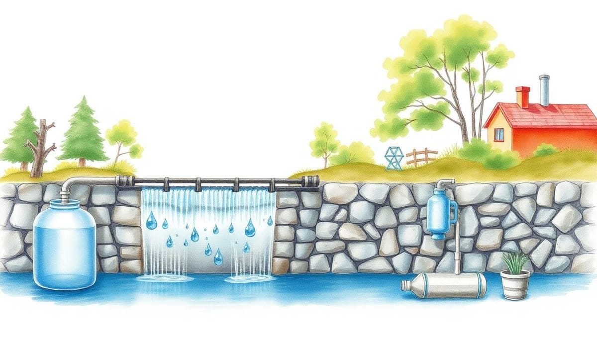 Бизнес-план 36: Забор, очистка и распределение воды