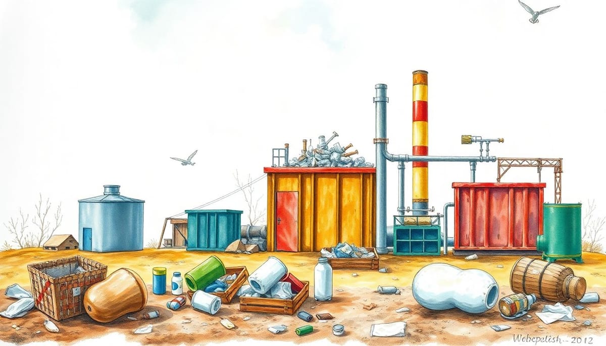 Бизнес-план 38.21.12: Утилизация неопасных отходов (кроме твердых коммунальных отходов) с получением