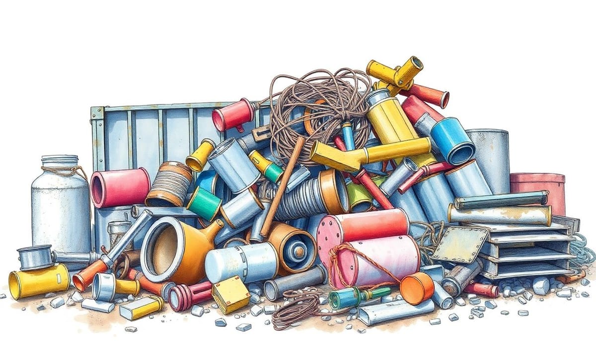 Бизнес-план 38.32.11: Сортировка металлических материалов для дальнейшего использования