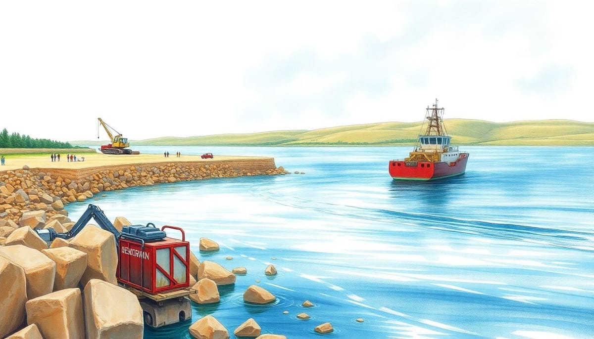 Бизнес-план 42.91.4: Производство дноочистительных, дноуглубительных и берегоукрепительных работ