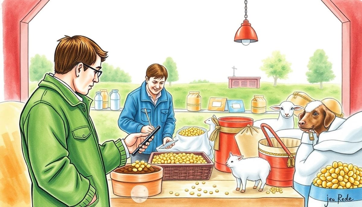 Бизнес-план 46.11.34: Деятельность агентов по оптовой торговле кормами для сельскохозяйственных живо