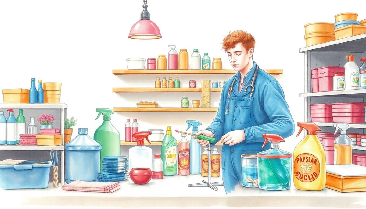 Бизнес-план 46.18.14: Деятельность агентов, специализирующихся на оптовой торговле чистящими средств