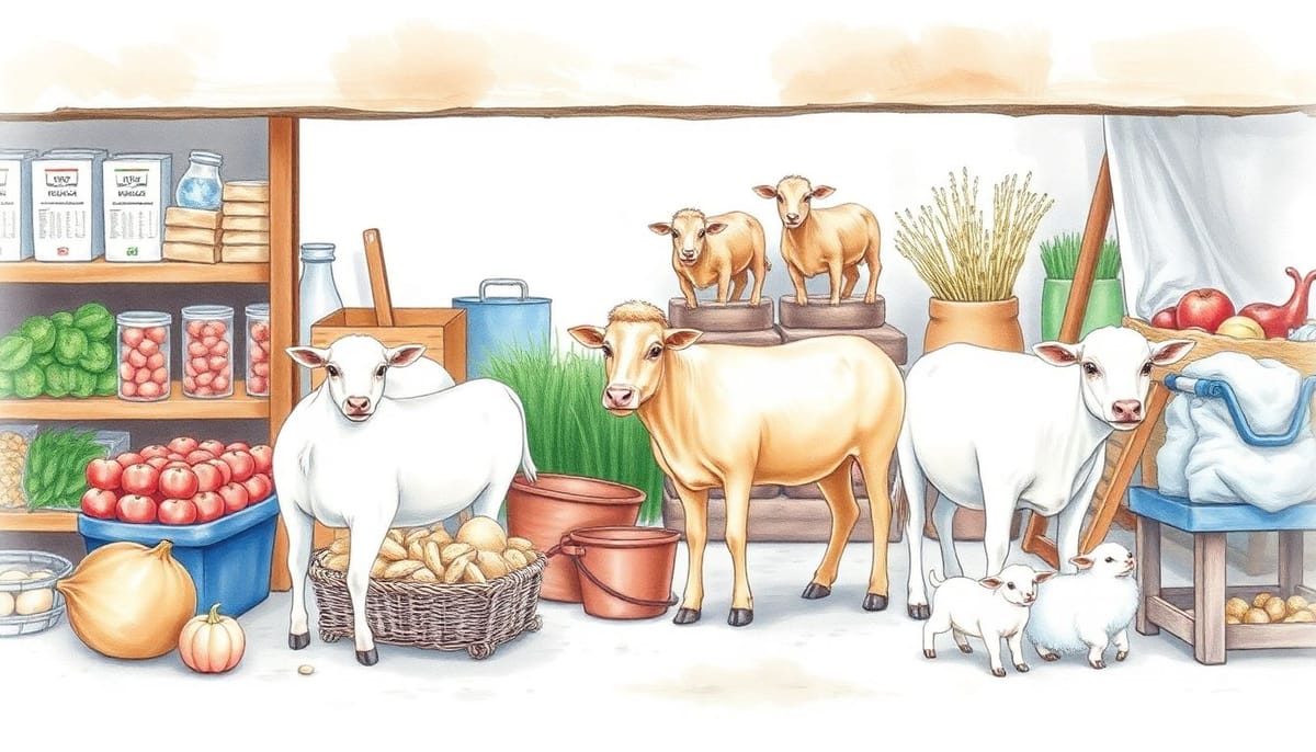 Бизнес-план 46.2: Торговля оптовая сельскохозяйственным сырьем и живыми животными