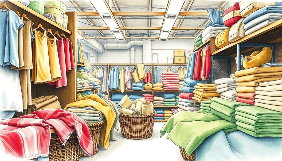 Бизнес-план 46.41: Торговля оптовая текстильными изделиями