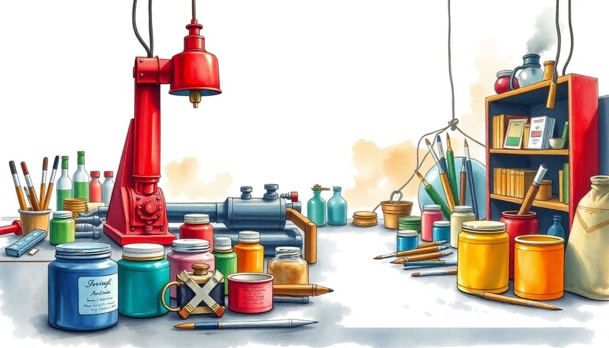 От краски до успеха: мой путь в бизнесе по производству художественных и полиграфических красок