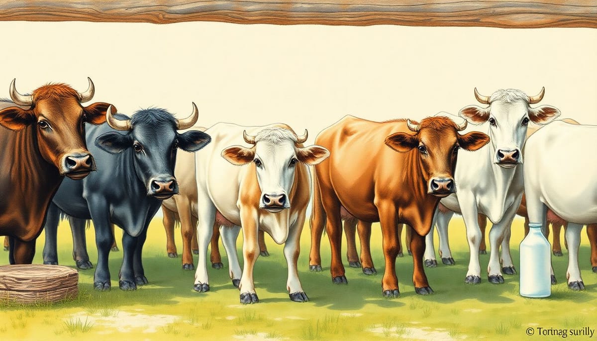 От молока до успеха: мой путь в производство сырого молока от крупного рогатого скота
