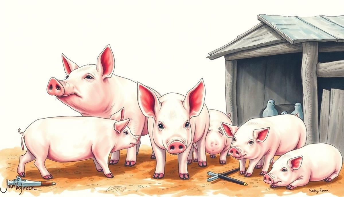 От поросенка до прибыли: Как я создал успешный бизнес по разведению свиней