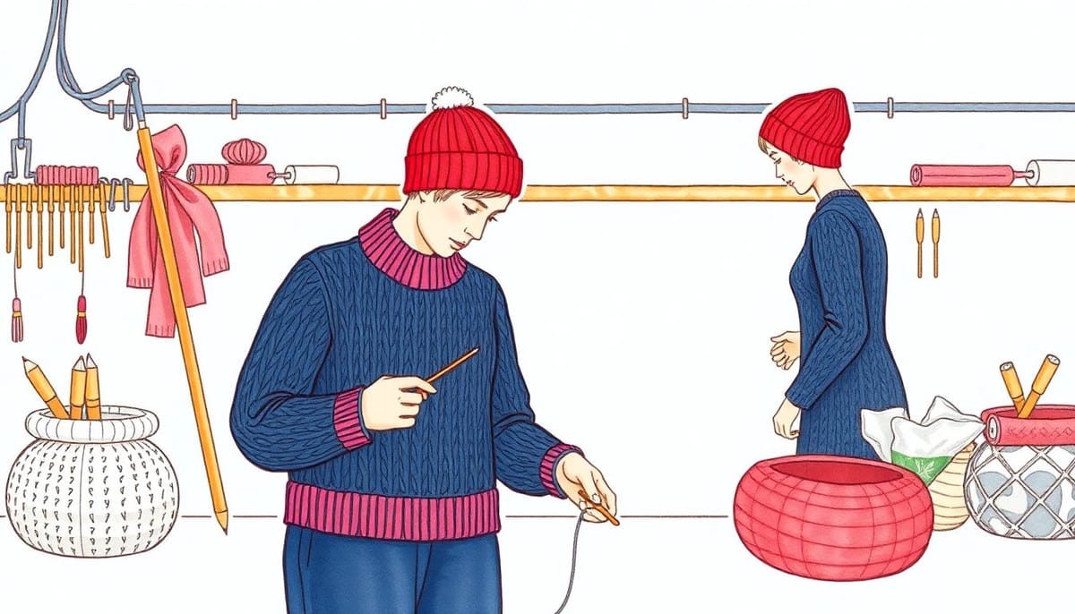 Вяжем мечты: Как я открыл бизнес по производству уникальных трикотажных изделий