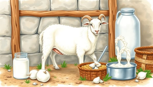 01.45.2 — Производство сырого овечьего и козьего молока