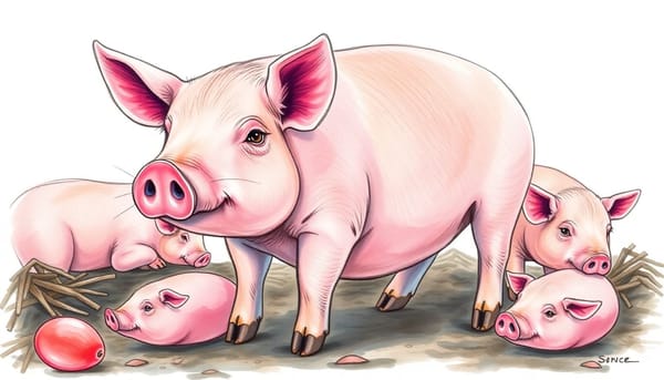 01.46.1 — Выращивание и разведение свиней