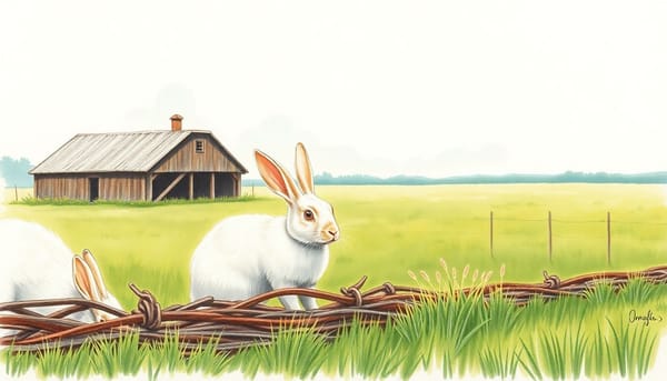 01.49.21 — Разведение кроликов, производство тонкого волоса кроликов на фермах