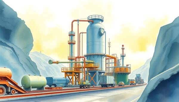 09.10.4 — Сжижение и обогащение природного газа на месте добычи для последующей транспортировки