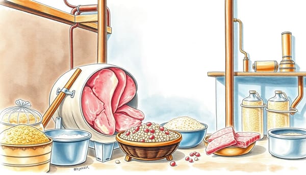 10.13.7 — Производство муки и гранул из мяса и мясных субпродуктов, непригодных для употребления в пищу