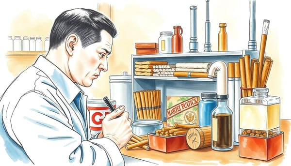 12 — Производство табачных изделий