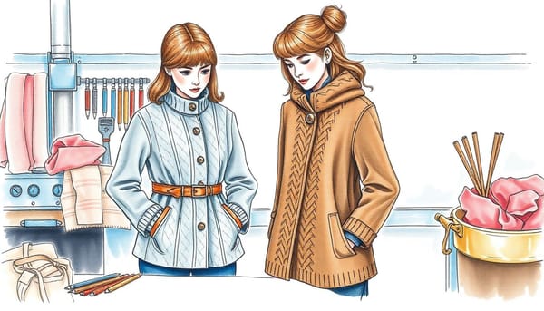 14.13.12 — Производство верхней трикотажной или вязаной одежды для женщин или девочек