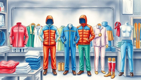 14.19.22 — Производство спортивных костюмов, лыжных костюмов, купальных костюмов и прочей одежды из текстильных материалов, 