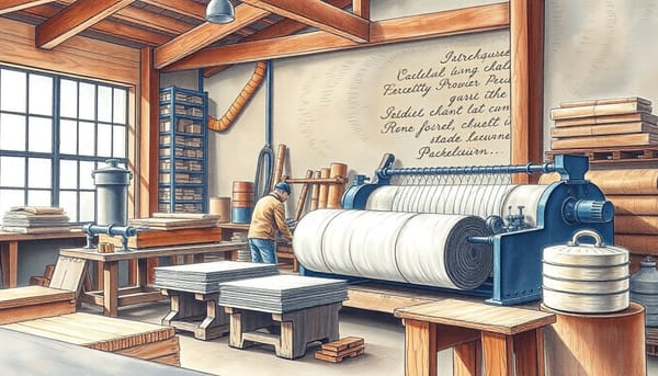 17.12.12 — Производство бумаги из древесной массы