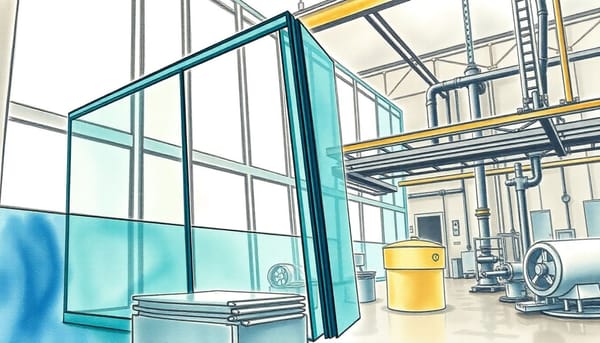 23.12.3 — Производство многослойного стекла для строительства