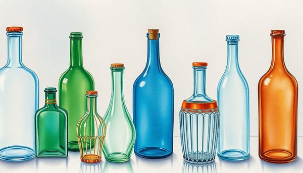 23.13.1 — Производство бутылок и прочих емкостей из стекла или хрусталя