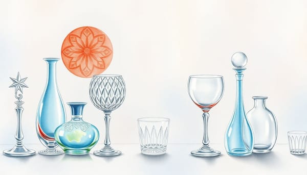 23.13.5 — Производство украшений для интерьера и аналогичных изделий из стекла или хрусталя