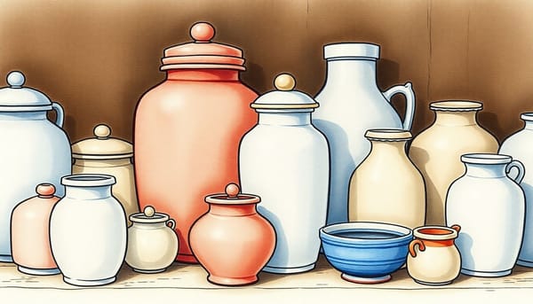 23.49.1 — Производство керамических горшков, банок, кувшинов и подобных изделий, используемых для транспортирования или упак