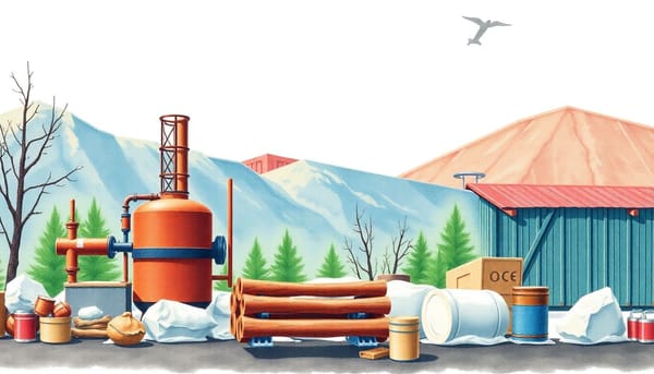 Description of the business journey in mineral thermal insulation production, challenges faced and successful strategies.