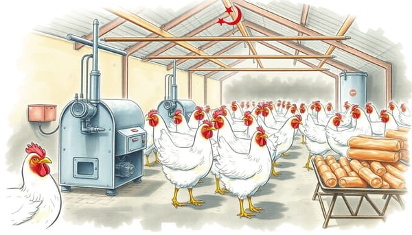 Откройте для себя увлекательный путь создания бизнеса в сфере производства машин и оборудования для содержания птицы.